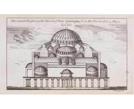 Gilles (Pierre) The Antiquities of Constantinople, 2 parts in 1 vol., first English edition, edited by John Ball, engraved fr