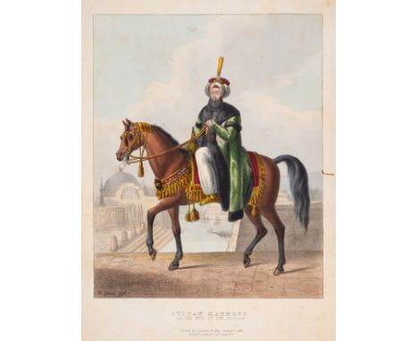 MacFarlane (Charles) Constantinople in 1828, second edition, half-title, hand-coloured aquatint frontispiece, 2 hand-coloured
