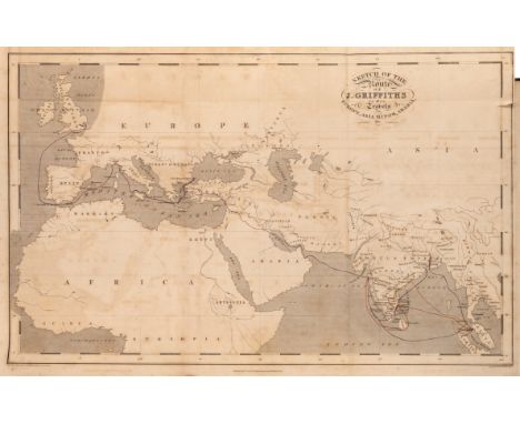 Griffiths (J.) Travels in Europe, Asia Minor, and Arabia, first edition,&nbsp;half-title, engraved portrait frontispiece, fol