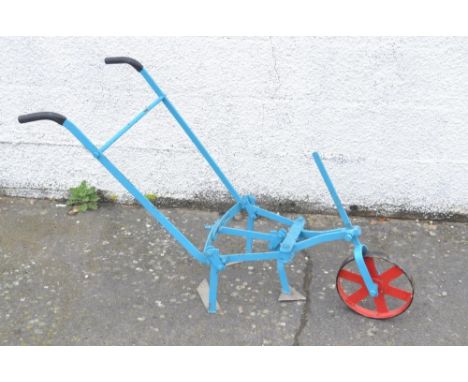 Carefully restored vintage cultivation tool 