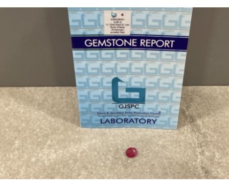 5.06cts Ruby gemstone with certificate