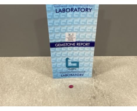 4.51cts Ruby gemstone with certificate