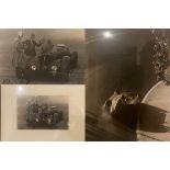 A Pair of Stunning Louis Klemantaski-Signed Photographs