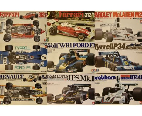 Please note that some of the boxes are showing signs of water damage. Including Tamiya and Protar models with kits still in t