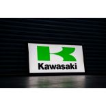 'Kawasaki' Illuminated Sign