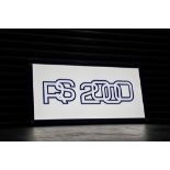 'Ford RS 2000' Illuminated Sign
