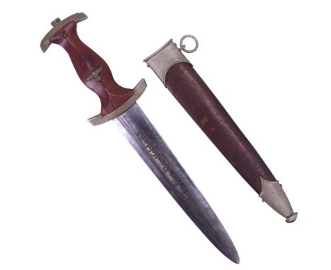A German Third Reich SA dagger by Anton Wingen, bearing Gau Nordsee mark