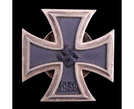 A German Third Reich Iron Cross first class, being a screw-back example