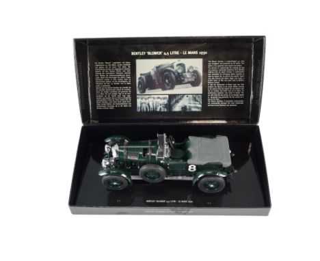 A Minichamps Bentley "Blower" 4.5 Litre - Le Mans 1930 diecast model car, 1:18 scale