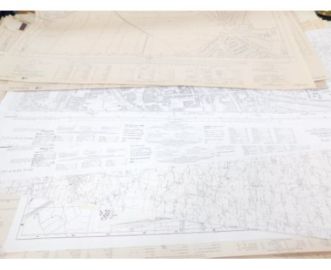 Ordnance Survey Maps of Lincolnshire, various parts of the County, scale 1:2500. (qty)