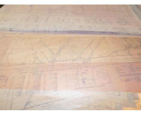 Ordnance Survey Maps of various parts of Lincolnshire, scale 1:2500, acetates. (qty).