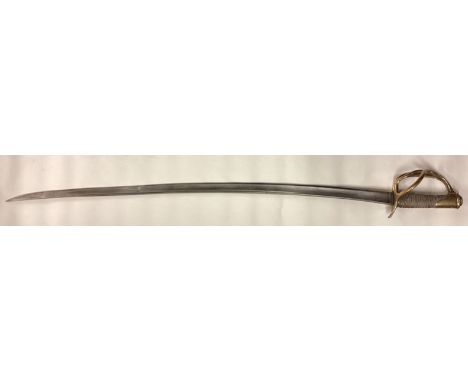 A French 1822 Model Light Cavalry Trooper's Sword. Est. £20 - £30.
