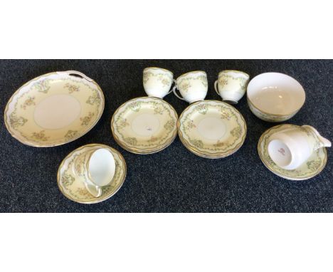 A Noritake part tea service. Est. £30 - £40.