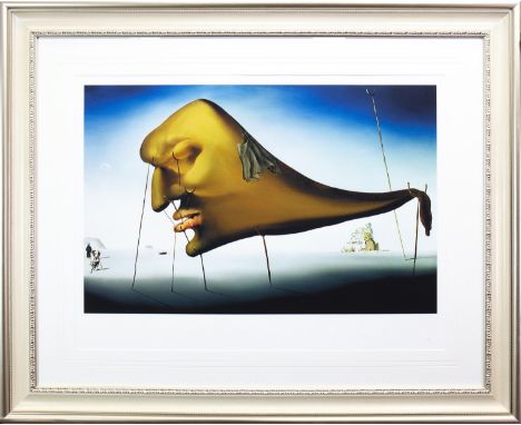 * SALVADOR DALI (SPANISH 1904 - 1989), SLEEP limited edition gouttelette print, signed in pencil on certificate 55cm x 86cm M