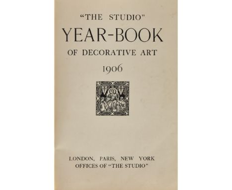 THE STUDIO MAGAZINELONDON: STUDIO XVI, 1893-1915. VOLUMES 1-64 4to, various bindings, worn; and 16 volumes of “The Studio Yea