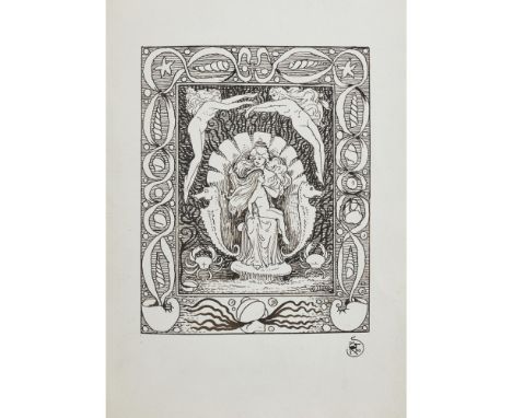 THE MAYFIELD BINDERIES – ARNOLD, MATTHEWTHE FORSAKEN MERMAN, 1897. AN ILLUSTRATED MANUSCRIPTSmall 4to, 18 manuscript pages in