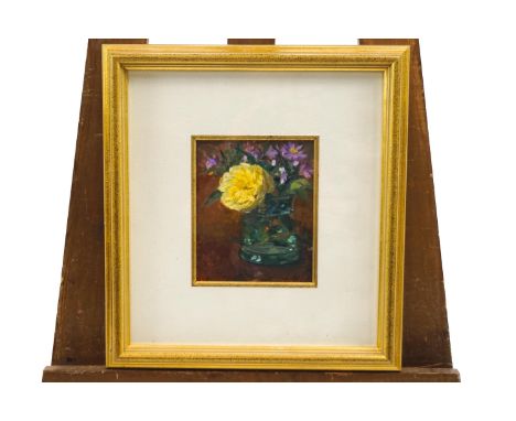 Pamela Kay ARCA, RWS, RBA, NEAC, (b 1939) Rose Graham Thomas and Micheal, Daisks, oil on board, signed and dated 2001, Ex The