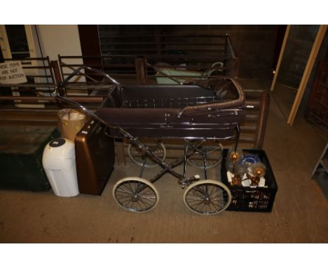 A vintage pram