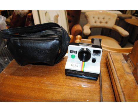 A Polaroid camera