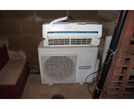 A Hitachi air conditioning unit (Sold as seen)