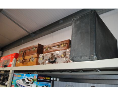 Five vintage cases