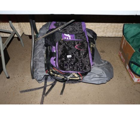 A quantity of vintage bags some AF