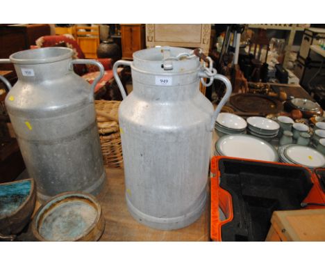 A Hugonnet milk churn No LL595