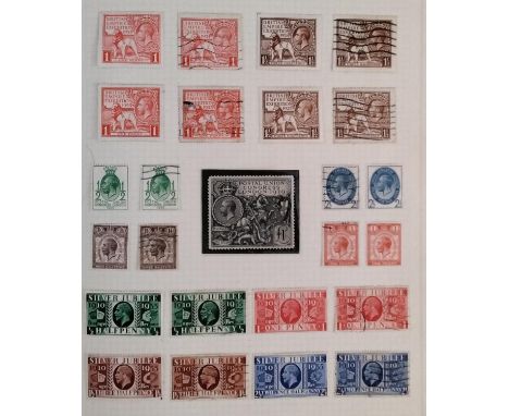 A well presented stamp collection in three albums containing principally GB and  The Commonwealth but spanning 50 countries, 