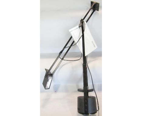 An Artemide Tizio adjustable lamp designed by Richard Sapper. (Please note it has a two pin continental style plug) 