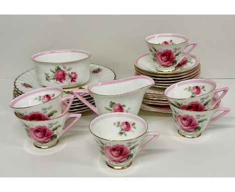 A Royal Doulton Tea Service 'June' pattern