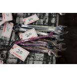 LOT OF ASSORTED HD WRENCHES