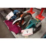 (3) MAKITA 9924DB 3X24 BELT SANDERS
