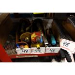 (3) BOXES OF CHISELS