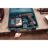 MAKITA 18V CORDLESS W/LITHIUM BATTERY & CHARGER