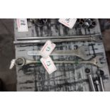 3/4" TORQUE WRENCH & 1 7/8 & 2 3/16 HD WRENCHES