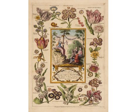 [Furber, Robert]. Flora, oracuriouscollection of ye most Beautiful Flowers as they appear in their greatest perfection each  