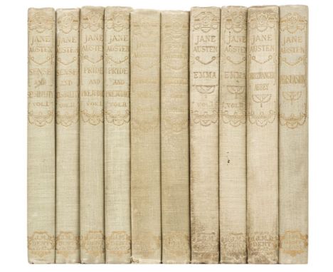 Austen (Jane). Novels, edited by Reginald Brimley Johnson, 10 volumes, 2nd edition, J.M. Dent and Company, 1892, half-titles,