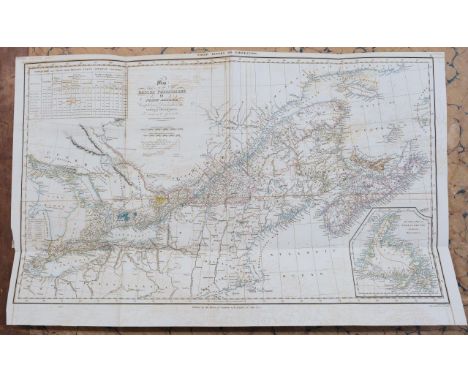 Arrowsmith (A.). Map of the British Possessions in North America, Compiled from Documents in the Colonial Office, to Accompan