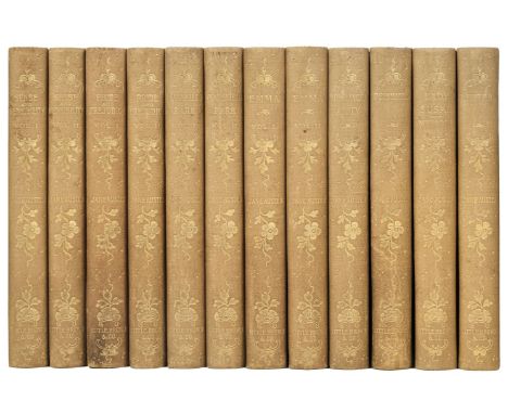 Austen (Jane). The Novels of Jane Austen, 12 volumes, Boston: Little, Brown, and Company, 1898, half-titles, monochrome front