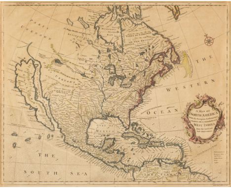 * North America. Seale (R. W.), A Map of North America with the European Settlements &amp; Whatever Else is Remarkable in ye 