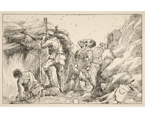 Silas (Ellis). Crusading at Anzac A.D. 1915, 1st edition, London: The British-Australasian, 1916, black and white portrait of