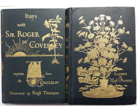 Thomson (Hugh, illustrator). Days With Sir Roger De Coverley, a reprint from "The Spectator", by Joseph Addison, London: Macm