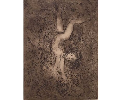 David Boyd (Australian, 1914-2011), figure etching, signed and dated 1976, numbered 1/25, 19.5cm x 15cm