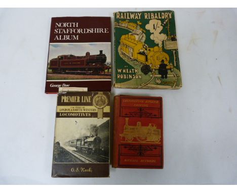 REYNOLDS MICHAEL.  Locomotive Engine Driving. Illus. Orig. red cloth gilt, some wear & foxing with front free endpaper det. 1