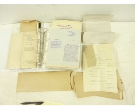 BOWKER FAMILY - EPHEMERA &amp; DOCUMENTS. Circa 100 pieces of paper ephemera, incl. 40 wills (some very detailed), probate &a