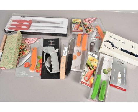 Victorinox - Kitchenalia, to include a carving set, potato peelers, spoon set, fork set, a Companion for Life plus various ot