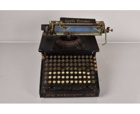 A Smith's Premier No.10 Typewriter, AF