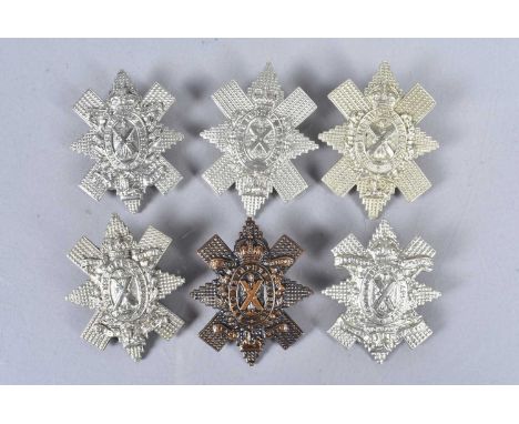 Scottish, a Victorian Royal Highlanders (Black Watch) badge, together with two other Black Watch, a Glasgow Highland Light In