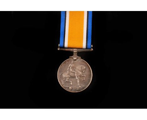 A WWI Cameron Highlanders War medal, awarded to Private Daniel Innes (30409), medal stamped '30409 PTE D.INNES. CAMERONS', In