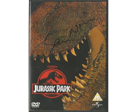 Jurassic Park DVD case signed by Sam Neil (DVD included). Jurassic Park is a 1993 American science-fiction adventure film dir